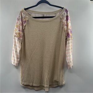 Cato Floral Sleeve blouse